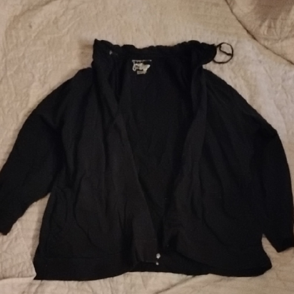 Just My Size Black Utility Jacket